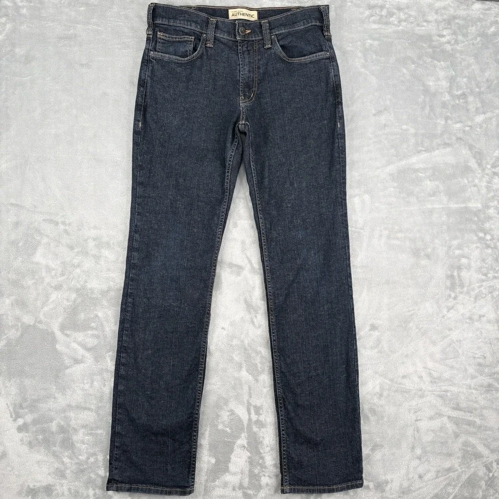 Silver Jeans Men's Sz 32x34 (Fits 33x33.5) Slim Authentic Straight‎ Leg Blue